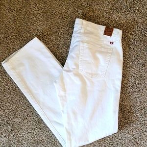 LUCKY Brand White Sweet n Straight Jeans